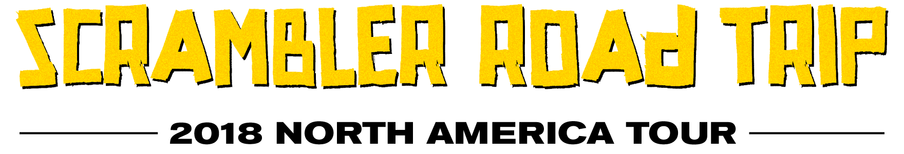 2018 North America Scrambler Road Trip logo